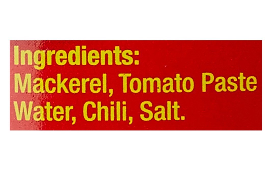 Golden Prize Mackerel In Tomato Sauce With Chilli   Tin  200 grams